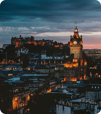 Edinburgh city view