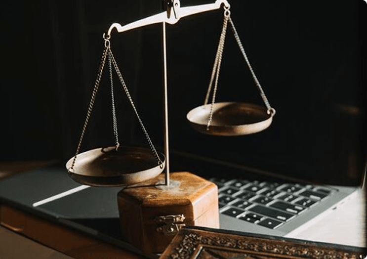 Legal scales of justice